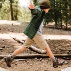 Kids Leather Hiking Boots Coleman Navigator Sz 4.5